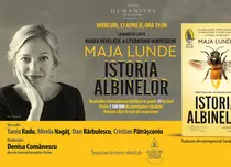 Editura Humanitas Fiction lansează miercuri, 17 aprilie, romanul „Istoria albinelor”, scris de Maja Lunde