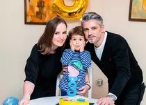 GALERIE FOTO. Andrei, fiul Ioanei Mariei Moldovan, împlinește azi 3 ani