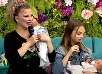 Alina Laufer, prima apariție după ce a născut.  „Ne descurcăm și fără bonă”