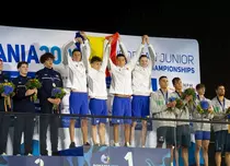 Aur pentru România în finala de la ștafetă 4x100 m liber! Reacția lui David Popovici 