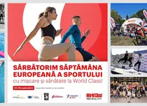 World Class lansează un maraton de evenimente dedicate Săptămânii Europene a Sportului