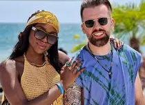 Florin Ristei și Naomi Hedman, la un pas de împăcare. Fotomodelul britanic a revenit în România la câteva luni după despărțire