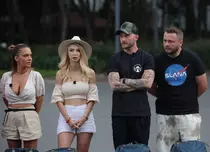 Andreea Bălan l-a luat prin surprindere pe Nelu Cortea. Cum a reacționat comediantul