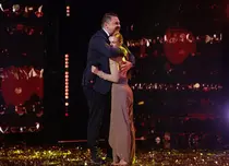 Mihai Bobonete a apăsat butonul auriu pentru o puștoaică pasionată de dans!