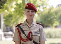 Prințesa Leonor face armata. Viitoarea regină a Spaniei și-a început stagiul militar și a depus jurământul