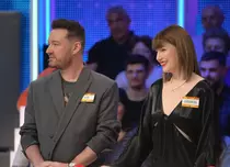 Alexandra Ungureanu și Alexandru Abagiu, invitați speciali la Roata norocului, de la Kanal D