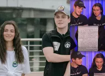 Alexia și Aris Eram, emoționați de scrisoarea primită de la părinții lor, la America Express 2023, sezonul 2. „Sunteți premiul de aur al vieții noastre”