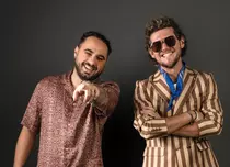 Emi și Cuza, show total ȋn semifinala Te cunosc de undeva 2024, sezonul 20. S-au transformat în Ristei și Vescan