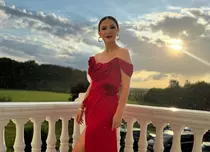 Adela Popescu, apariție superbă la nunta lui Daniel Pavel. Cum și-a făcut apariția la brațul lui Radu Vâlcan