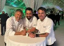 Premieră pentru Alexandru Sautner, Orlando Zaharia și Ștefan Popescu. Ce au făcut la nunta lui Ianis Hagi