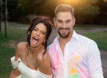 Oana Moșneagu și Vlad Gherman au împlinit un an de căsătorie. Ce mesaj superb i-a scris actorul: „Ăștia suntem noi!”