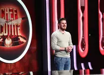 Iulian Stere vine la Chefi la cuțite, 1 aprilie 2025. A lucrat sub coordonarea lui Gordon Ramsay. „Pot fi recalcitrant în bucătărie”