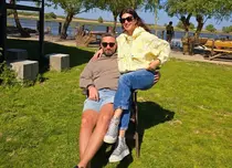 Monica Bârlădeanu, într-o imagine rară alături de soțul ei, medicul Valeriu Gheorghiță. Unde s-au relaxat cei doi