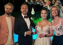 Imagini de la nunta lui Marian Duță, de la „Neatza cu Răzvan și Dani”. Cum au arătat mirii și vedetele invitate la eveniment