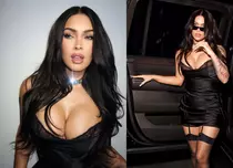 Fără inhibiții! Megan Fox a șocat la petrecerea post-Oscar cu un look provocator: jartiere și dantelă pe covorul roșu