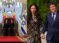 Mirabela Grădinaru, apariție elegantă la Cotroceni. Ținuta aleasă alături de Nicușor Dan a atras atenția