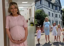 Laura Cosoi a devenit mamă pentru a cincea oară. Prima imagine cu fiica ei, Nina, și povestea numelui ales. „Nu mă satur să o privesc”
