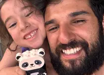 Richard Abou Zaki, mesaj emoționant pentru fiica lui. „Carlotta este copilul pe care l-am visat mereu”