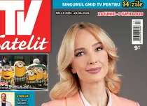 A apărut noul număr TV Satelit! Teodora Tompea este vedeta copertei, iar în revistă găsești programul TV pentru următoarele 14 zile