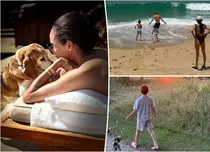 Imagini rare cu Archie și Lilibet! Meghan Markle și Prințul Harry i-au dus pe copii la locul unde este înmormântată Prințesa Diana