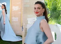 Anne Hathaway, apariție spectaculoasă la premiera „The End of Oak Street”. Actrița însărcinată a atras atenția cu ținuta aleasă