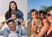 Dublă aniversare în familia Marinei Nițoiu. Prezentatoarea Prima TV, imagini superbe din Corfu cu Daniel Nițoiu și fiul lor