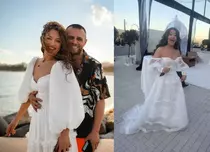 Carmen Chindriș s-a căsătorit în secret. A purtat la nuntă costumul tradițional făcut de mama ei