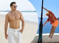 Cum arăta ispita Dima Roșca de la „Insula Iubirii” în urmă cu 3 ani. Era blond și avea părul lung