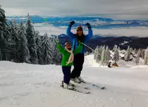 Corespondenţii Ştirilor Pro TV de la "România, te iubesc!"... iubesc schiul