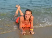 FOTO: Roxana Ciuhulescu s-a relaxat în Grecia