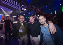 Răzvan şi Dani, în culise la XFactor UK: “Nicole Scherzinger a venit cu mama”