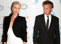 Charlize Theron şi Sean Penn, campioni la tandreţuri în public