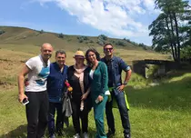 Ramona Bădescu, Oana Lis, Daniel Buzdugan și Mihai Mitoșeru, la „Poftiți..”