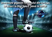 Campionatul Spaniei, La Liga, se vede la Digi Sport și Dolce Sport