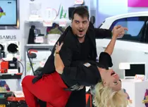 Bursucu și Vica Blochina au dansat la “Roata norocului”