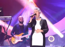 FOTO. Eva Kiss s-a întors în România să cânte la “Te cunosc de undeva!”