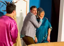 Gheorghe Ifrim și Ecaterina Ladin din ”Las Fierbinți” joacă în piesa ”Cina de adio” alături de Mihai Călin