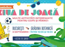 Nickelodeon organizează în România prima ediție a evenimentului Ziua de Joacă