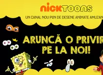Nickelodeon lansează în România un nou post de televiziune pentru copii: canalul Nicktoons