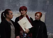 Maia Morgenstern, Adriana Trandafir și Ana Ciontea au filmat un moment special la fosta închisoare de la Piteşti pentru serialul „Sacrificiul”