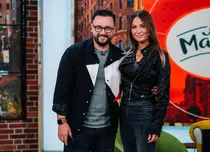 Anca Țurcașiu a apărut în cârje la emisiunea lui Cătălin Măruță. „Mi-am rupt rotula”