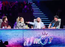 Teo, copleșit de emoții când și-a văzut tatăl pe scena „iUmor”, 30 octombrie 2022. „Sunt și eu om!”