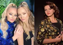 Gina Matache este răsfățată de cele două fiice, Oana și Delia. Motivul pentru care are mereu bagajele făcute: „Au grijă de mine!”