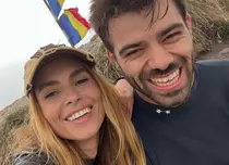 Ștefan Floroaica și-a dus iubita, pe Sânziana Negru, în vârf de munte. Cei doi au ajuns până la aproape 2000 de metri altitudine