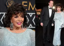 Joan Collins a făcut furori la Gala Premiilor Emmy 2024. Actrița de 90 de ani a strălucit din cap până în picioare