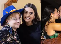 Anca Sigartău, în centrul atenției la nunta finilor Vlad Gherman și Oana Moșneagu. Cine este soțul actriței