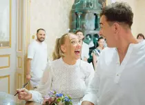 Ilona Brezoianu și iubitul ei s-au căsătorit civil! Primele imagini. „Îmi pierdusem speranța pentru ea”