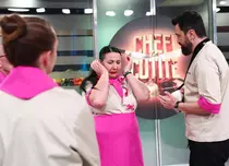 Mary Tănase, eliminată de la Chefi la cuțite 2025. Reacția lui Orlando Zaharia: „Bă, m-am speriat”