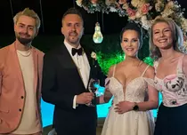 Imagini de la nunta lui Marian Duță, de la „Neatza cu Răzvan și Dani”. Cum au arătat mirii și vedetele invitate la eveniment