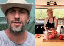 Dragoș Bucur și Dana Nălbaru, recoltă bogată în solarul lor: „Am descoperit câteva surprize foarte plăcute” - Imaginile care i-au impresionat pe fani